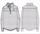 Dreamcloth Shep 1/4 Zip w/ H/A